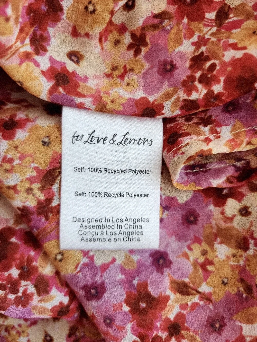 FOR LOVE & LEMONS FELICIA MINI DRESS RED YELLOW SWEETHEART NECKLINE WOMENS XS - Picture 12 of 16